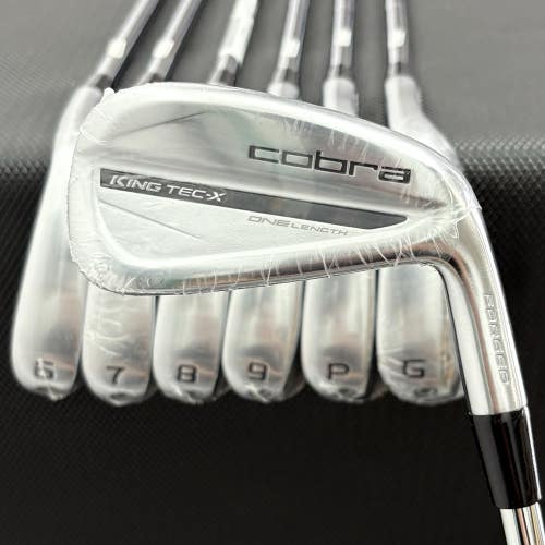 NEW COBRA KING TEC X ONE LENGTH IRON SET 5-G