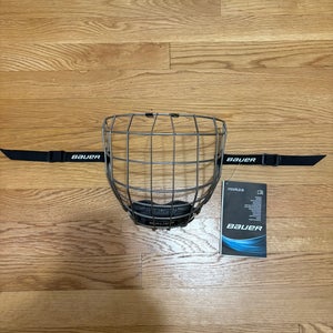 Large Bauer Profile III Facemask Full Cage (New)