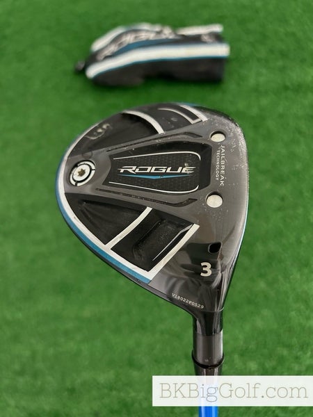 Callaway Rogue 3 Wood w Oban Devotion 85 Stiff and Headcover
