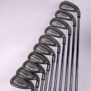 Callaway X-14 Iron Set 3-PW+AW+SW Steelhead X-14 Uniflex Steel Mens RH