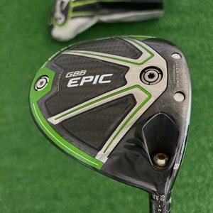 Callaway Great Big Bertha GBB Epic 9.0 Driver w Headcover / Extra Stiff