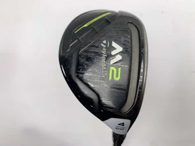 TaylorMade M2 4 Hybrid 22* Matrix Ozik MFS Series White Tie X4 Stiff Mens RH