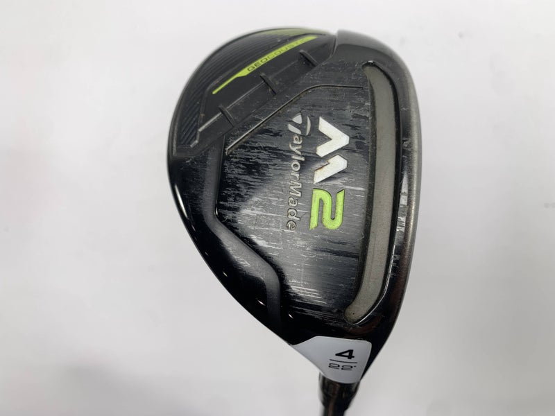 TaylorMade M2 4 Hybrid 22* Matrix Ozik MFS Series White Tie X4 Stiff Mens RH