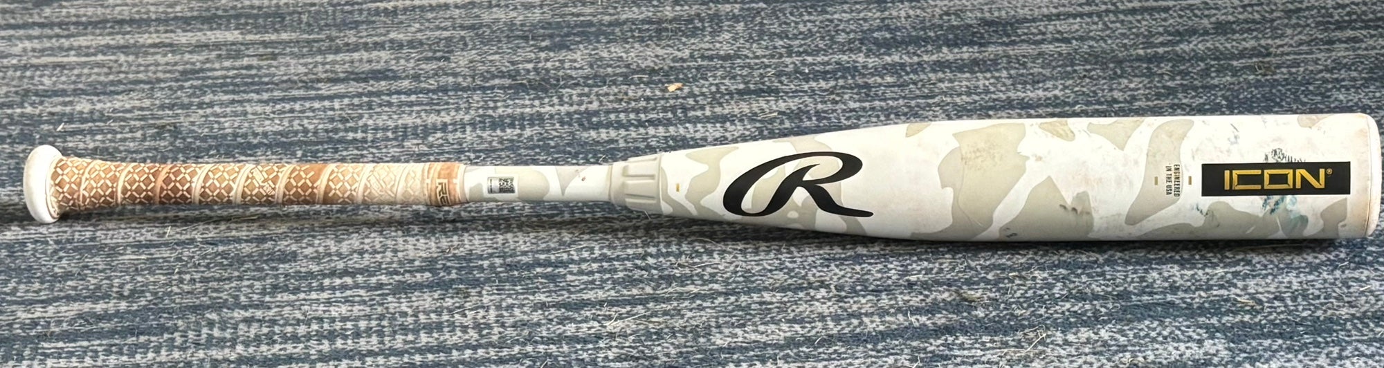 2025 Rawlings Icon Composite USSSA Certified Bat (-8) 22 oz 30" (Used)