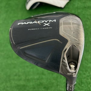 Callaway Paradym X 10.5 Driver w Headcover / Stiff