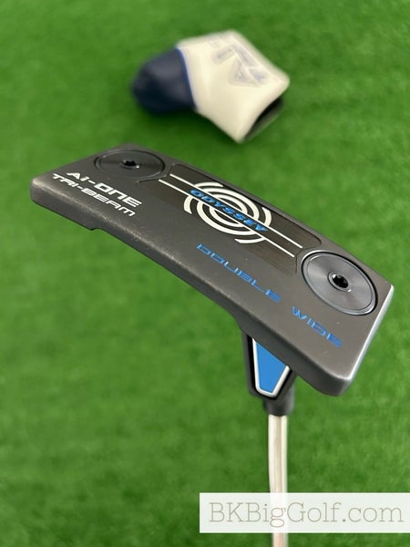 Odyssey Ai-One Tri-Beam Double Wide CH 34 Putter w Headcover