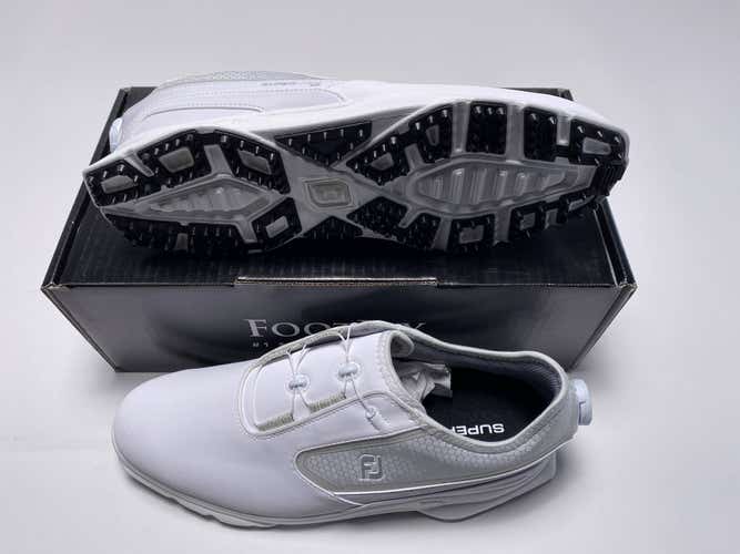 FootJoy Superlites XP BOA Golf Shoes White Men's SZ 10.5 (58091)
