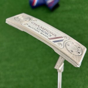 NEW Titleist Scotty Cameron Champions Choice Button Back Newport+ 34 Putter