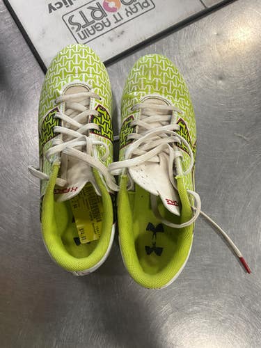Used Under Armour Soccer Cleats Yellow Junior 04 11614-S000218858