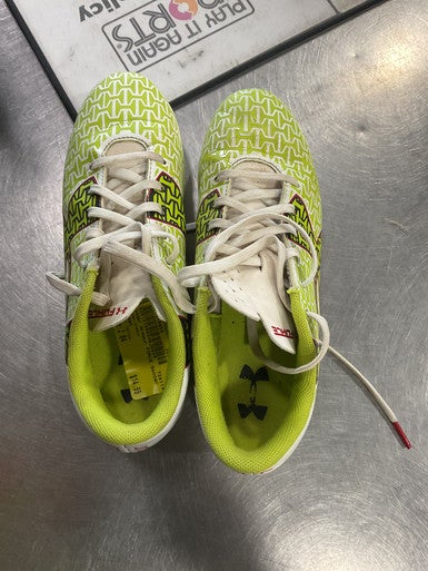 Used Under Armour Soccer Cleats Yellow Junior 04 11614-S000218858