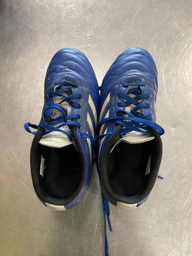 Used Adidas Soccer Cleats Royal Blue Junior 04 11614-S000219006