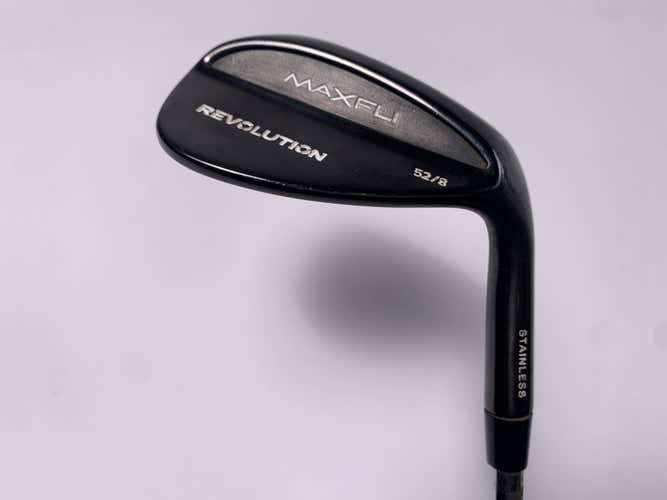 Maxfli Revolution Gap Wedge GW 52* 8 Bounce Wedge Steel Mens RH