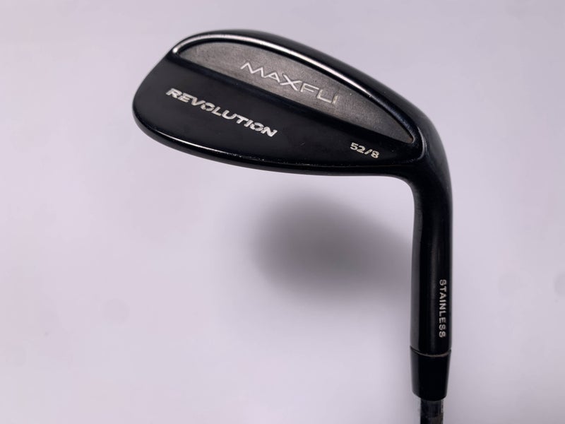 Maxfli Revolution Gap Wedge GW 52* 8 Bounce Wedge Steel Mens RH