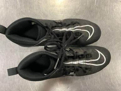 Used Nike ALPHA Adult FB Cleats Black Senior 8 11614-S000219414