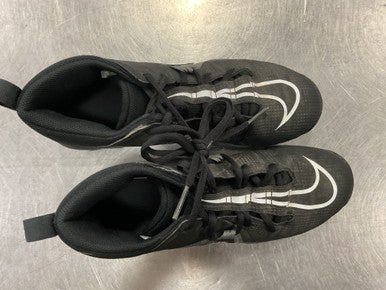 Used Nike ALPHA Adult FB Cleats Black Senior 8 11614-S000219414