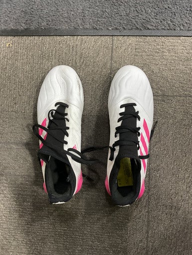 Used Adidas Soccer Turf Shoes White Senior 7.5 11614-S000219399