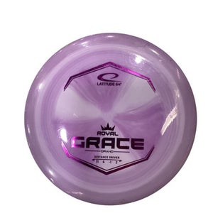 Used Latitude 64 GRAND ROYAL GRACE Disc Golf Driver Purple 11884-S000050900