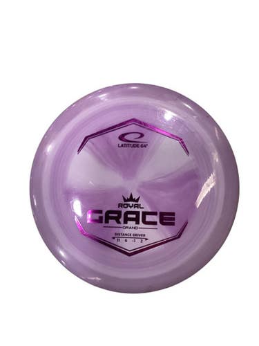 Used Latitude 64 GRAND ROYAL GRACE Disc Golf Driver Purple 11884-S000050900