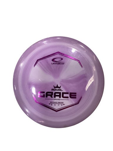 Used Latitude 64 GRAND ROYAL GRACE Disc Golf Driver Purple 11884-S000050900