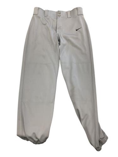 Used Nike BASEBALL PANTS BB/SB Pant Boys Grey LG 11884-S000050847