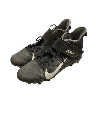 Used Nike Adult FB Cleats Black Senior 9 11884-S000050831