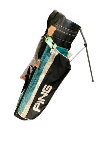 Used Ping HOOFER STAND BAG Mens Stand Bag Teal 11884-S000050796