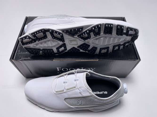 FootJoy Superlites XP BOA Golf Shoes White Men's SZ 9.5 (58091)