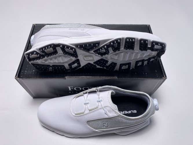 FootJoy Superlites XP BOA Golf Shoes White Men's SZ 10 (58091)