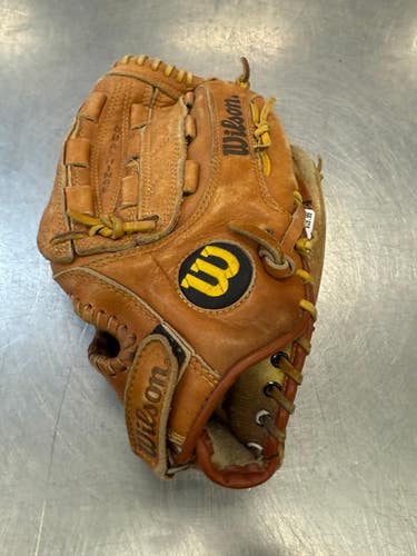 Used Wilson OPTIMA GOLD BB/SB Glove RH Throw Tan 12" 11339-S000193378