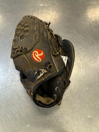 Used Rawlings RBG36B BB/SB Glove RH Throw Black 12" 11339-S000193376