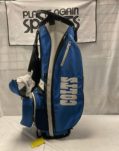 Used Wilson COLTS 4 WAY STAND BAG Mens Stand Bag Royal Blue 11490-S000264899