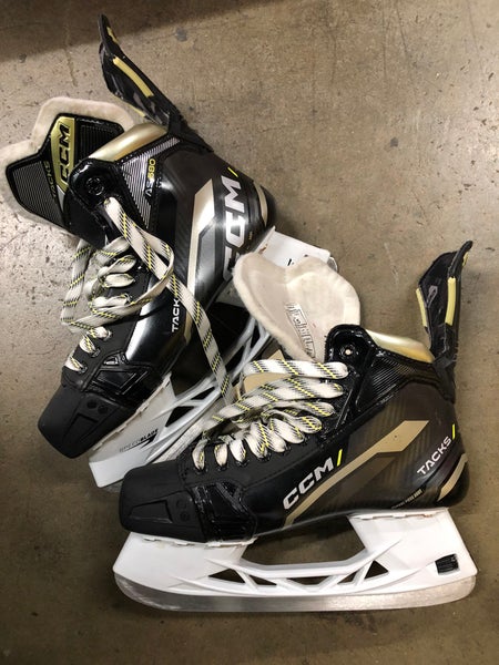 Senior CCM Tacks AS580 Hockey Skates Wide Width 9.5 (Used)
