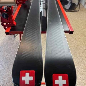 Men's 2021 Racing 165 cm Stockli Laser SL FIS Skis With Bindings Max Din 12 (Used)