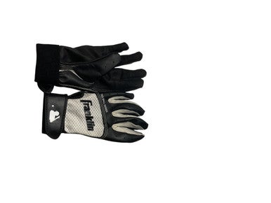 Used Franklin BB/SB Batting Gloves Black Youth 11847-S000028600