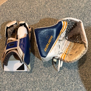 Bauer Vapor 2X Pro Stock Glove Set St Louis Blues 6511