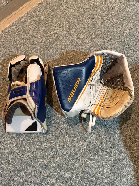Bauer Vapor 2X Pro Stock Glove Set St Louis Blues 6511
