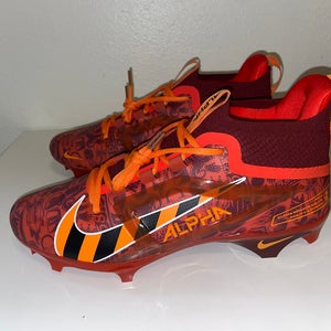 Nike Football Cleats Mens Size 11 Orange Alpha Menace 4 Elite NRG FQ4046-600