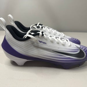 Size 9 Men’s Nike Vapor Speed 3 TB Purple White Football Cleats l