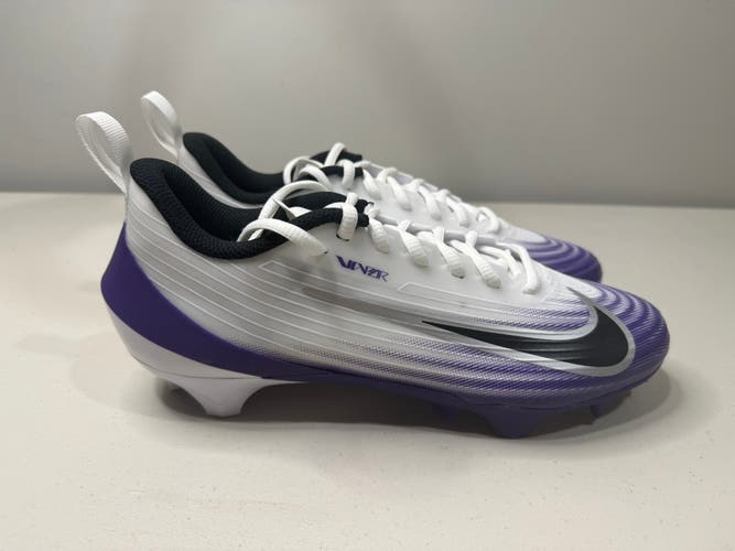 Size 9 Men’s Nike Vapor Speed 3 TB Purple White Football Cleats l