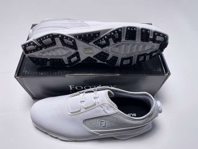FootJoy Superlites XP BOA Golf Shoes White Men's SZ 11.5 (58091)
