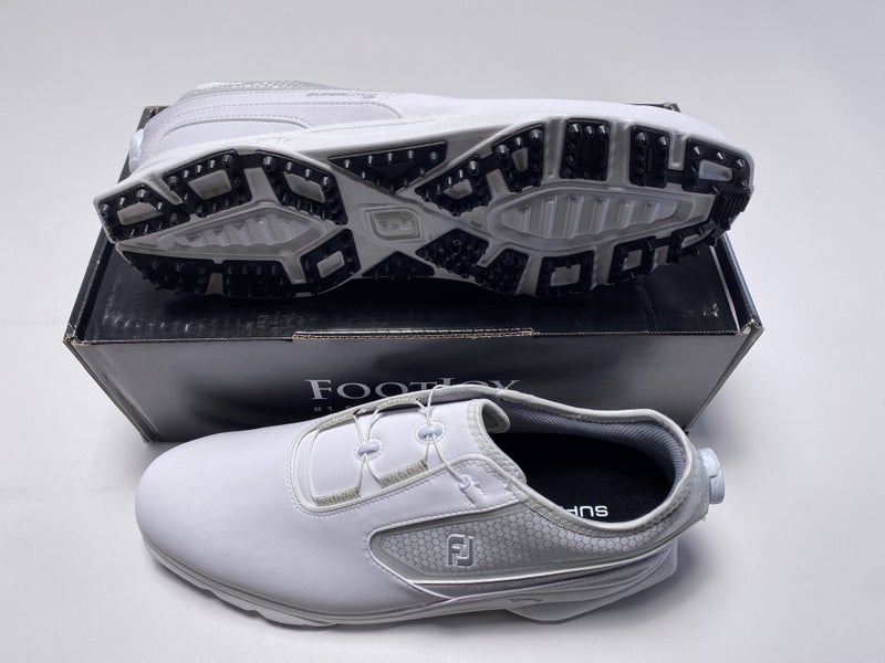 FootJoy Superlites XP BOA Golf Shoes White Men's SZ 11.5 (58091)