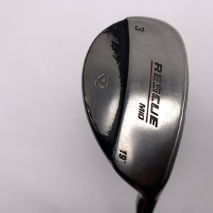 TaylorMade Rescue Mid 3 Hybrid 19* Regular Graphite Mens RH