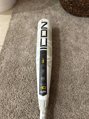 2025 Rawlings Icon Composite USSSA Certified Bat (-10) 17 oz 27" (Used)