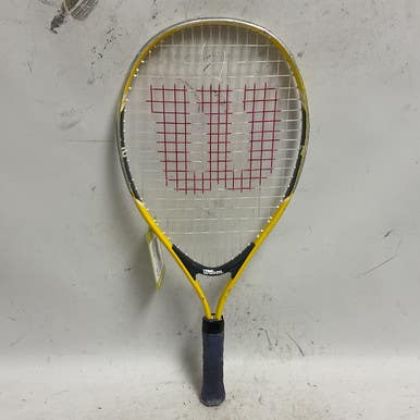 Used Wilson FEDERER Junior Tennis Racquet Yellow 21" 11855-S000189525