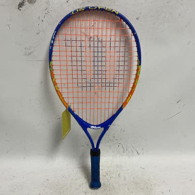 Used Wilson US OPEN 21 Junior Tennis Racquet Royal Blue 21" 11855-S000189510