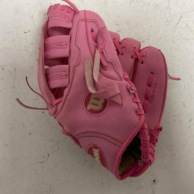 Used Wilson A300 T-Ball Glove RH Throw Pink 10 1/2" 11855-S000189509