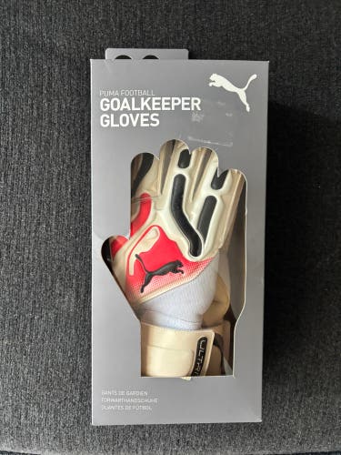Puma Ultra Protect RC Soccer Goalie Gloves Size 7