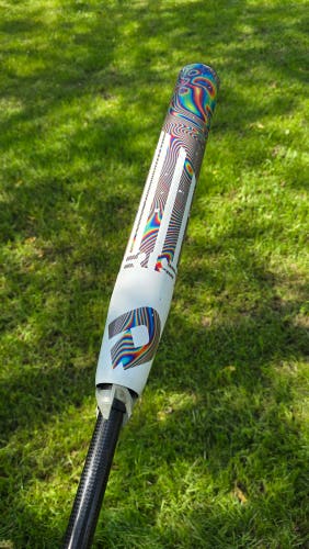 2021 DeMarini Prism Composite Bat (-11) 22 oz 33" (Used)