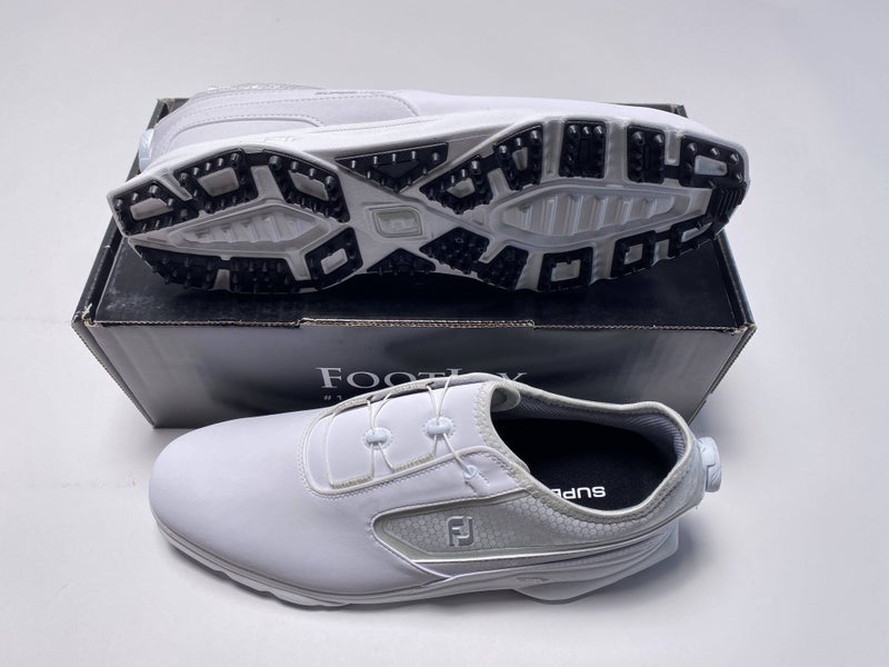 FootJoy Superlites XP BOA Golf Shoes White Men's SZ 11 (58091)