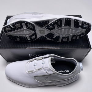FootJoy Superlites XP BOA Golf Shoes White Men's SZ 10.5 (58091)